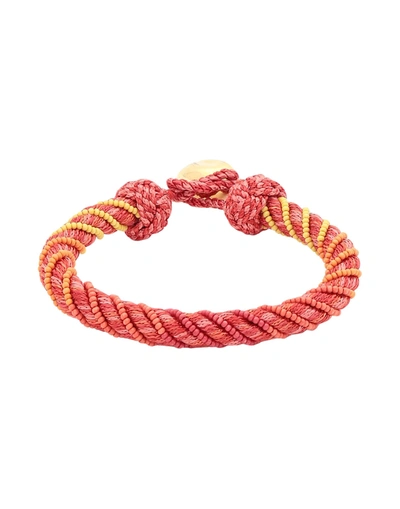 Aurelie Bidermann Bracelets In Red