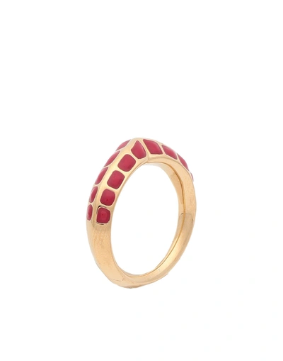 Aurelie Bidermann Rings In Pink