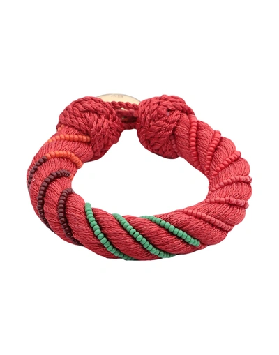 Aurelie Bidermann Bracelets In Red