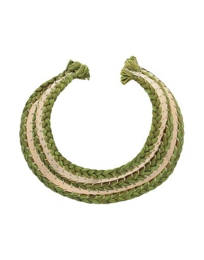 Aurelie Bidermann Necklaces In Green