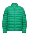 Polo Ralph Lauren Synthetic Down Jackets In Green