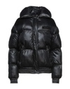 Moschino Down Jackets In Black