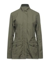 PURDEY PURDEY WOMAN JACKET MILITARY GREEN SIZE S COTTON,16037904HP 5