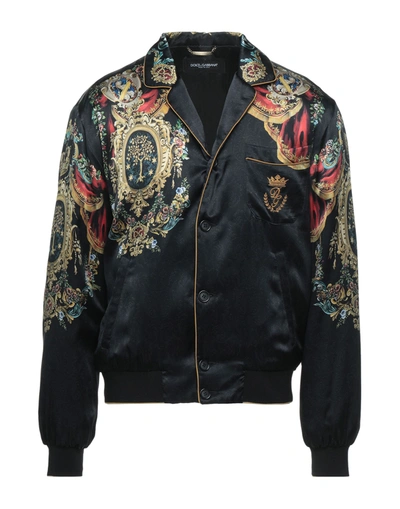 Dolce & Gabbana Jackets In Black