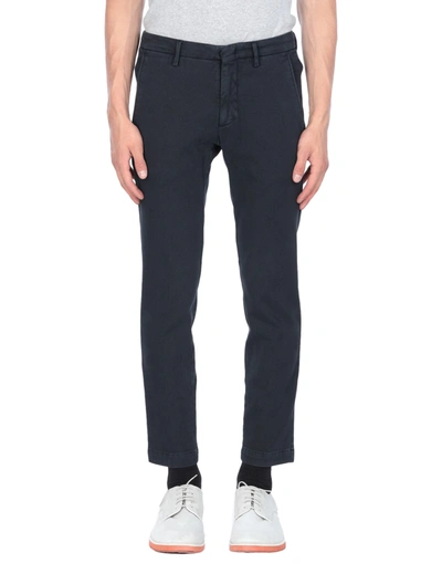 Michael Coal Casual Pants In Dark Blue