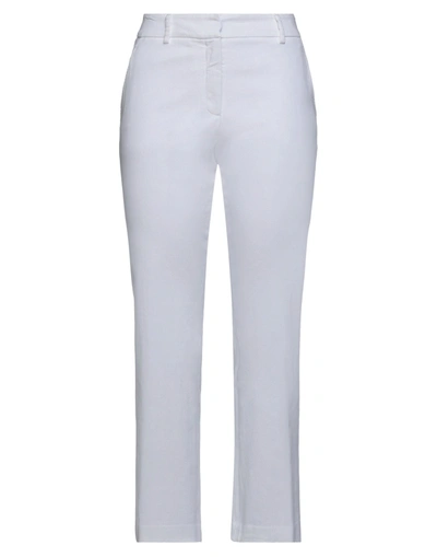 True Royal Woman Pants White Size 8 Cotton, Elastane