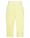 True Royal Cropped Pants In Yellow