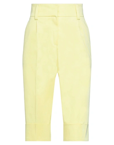 True Royal Cropped Pants In Yellow