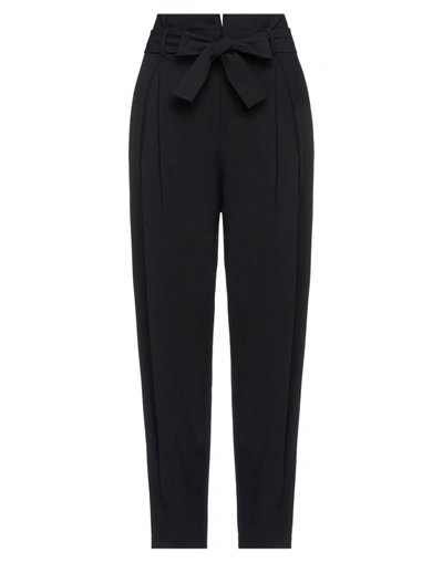 Red Valentino Woman Pants Black Size 2 Viscose, Virgin Wool, Elastane