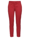 Gold Case Pants In Red