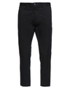 MESSAGERIE MESSAGERIE MAN PANTS BLACK SIZE 32 COTTON, ELASTANE,13596060WO 6