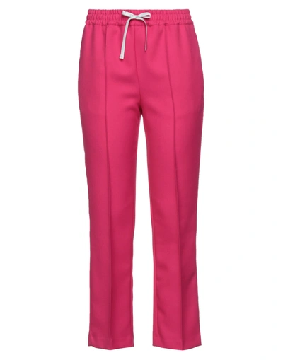 Semicouture Pants In Fuchsia