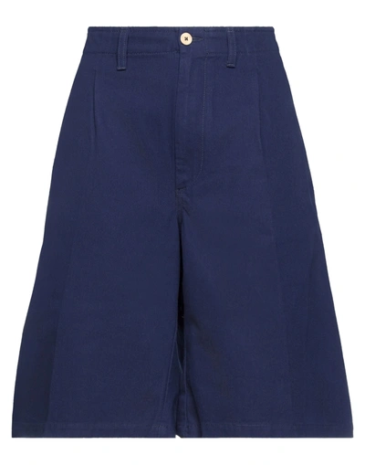 Pence Shorts & Bermuda Shorts In Dark Blue