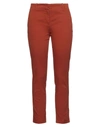 Aspesi Casual Pants In Rust