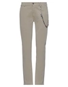 Grey Daniele Alessandrini Pants In Beige