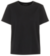 The Row Wesler Cotton Jersey T-shirt In Black