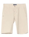 Grey Daniele Alessandrini Shorts & Bermuda Shorts In Beige