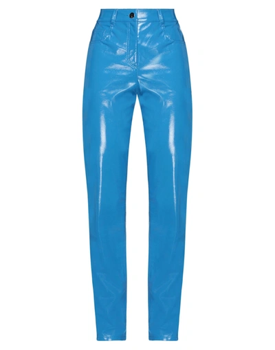 Alberta Ferretti Pants In Azure