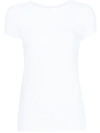 Majestic Short Sleeved Cotton T-shirt In White
