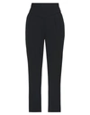 Red Valentino Stretch Gabardine Cotton Pants In Black
