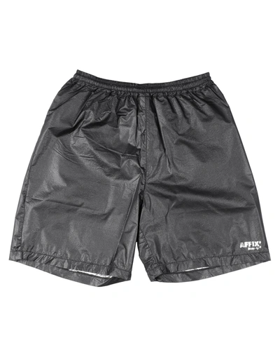 Affix Shorts & Bermuda Shorts In Black