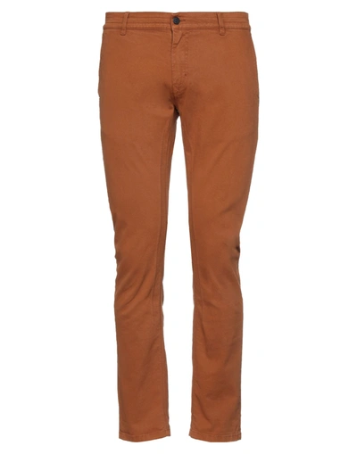 Grey Daniele Alessandrini Pants In Tan