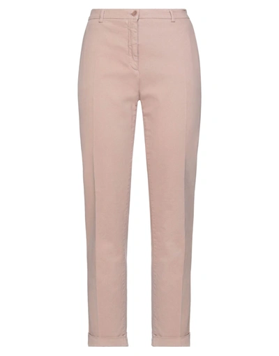19.70 Nineteen Seventy Casual Pants In Blush