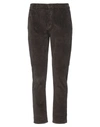 Grey Daniele Alessandrini Pants In Dark Brown