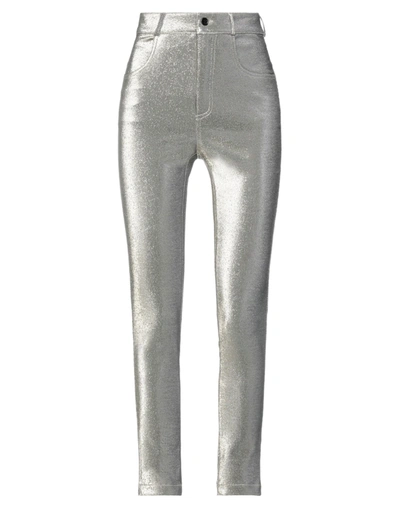 Space Simona Corsellini Pants In Platinum