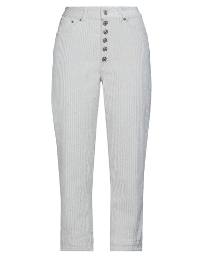 DONDUP DONDUP WOMAN PANTS IVORY SIZE 28 VISCOSE, COTTON, POLYAMIDE, POLYESTER,13584638LS 6