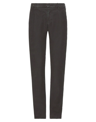 Incotex Pants In Dark Brown