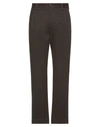 DANIELE ALESSANDRINI DANIELE ALESSANDRINI MAN PANTS DARK BROWN SIZE 40 COTTON, POLYESTER, ELASTANE,13594839RW 2