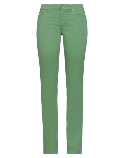 Jacob Cohёn Pants In Light Green