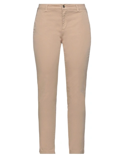 Liu •jo Woman Pants Sand Size 27 Cotton In Beige