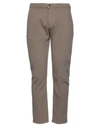 Grey Daniele Alessandrini Pants In Brown