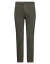 Grey Daniele Alessandrini Pants In Military Green