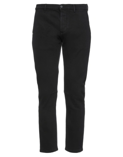 Grey Daniele Alessandrini Pants In Black