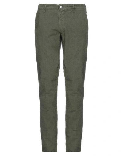 Incotex Pants In Sage Green