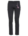 Grey Daniele Alessandrini Pants In Black