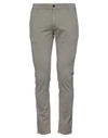 Grey Daniele Alessandrini Pants In Khaki