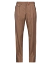 BURBERRY BURBERRY MAN PANTS BROWN SIZE 30 WOOL,13594644HM 4