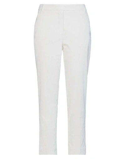 Kiltie Pants In White