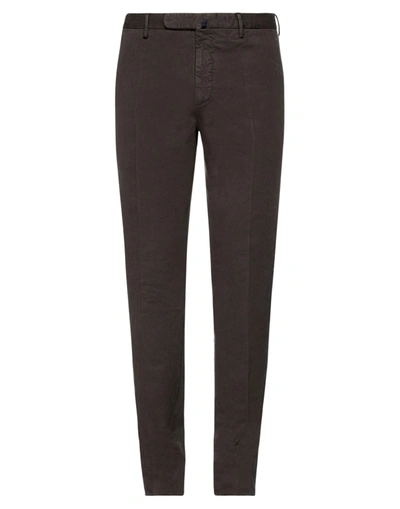 Incotex Pants In Dark Brown