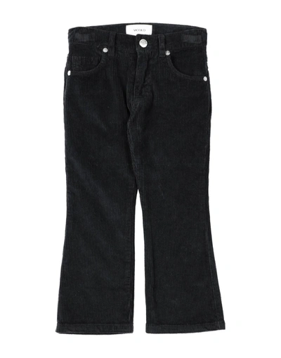 Vicolo Kids'  Toddler Girl Pants Black Size 6 Cotton, Elastane