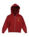 Dsquared2 Kids' Sweatshirts In Red