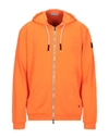Daniele Alessandrini Homme Sweatshirts In Orange
