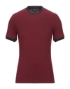 Giorgio Armani T-shirts In Red