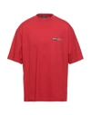 Balenciaga T-shirts In Red