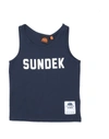 Sundek Babies' T-shirts In Blue