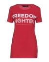 Frankie Morello T-shirts In Red